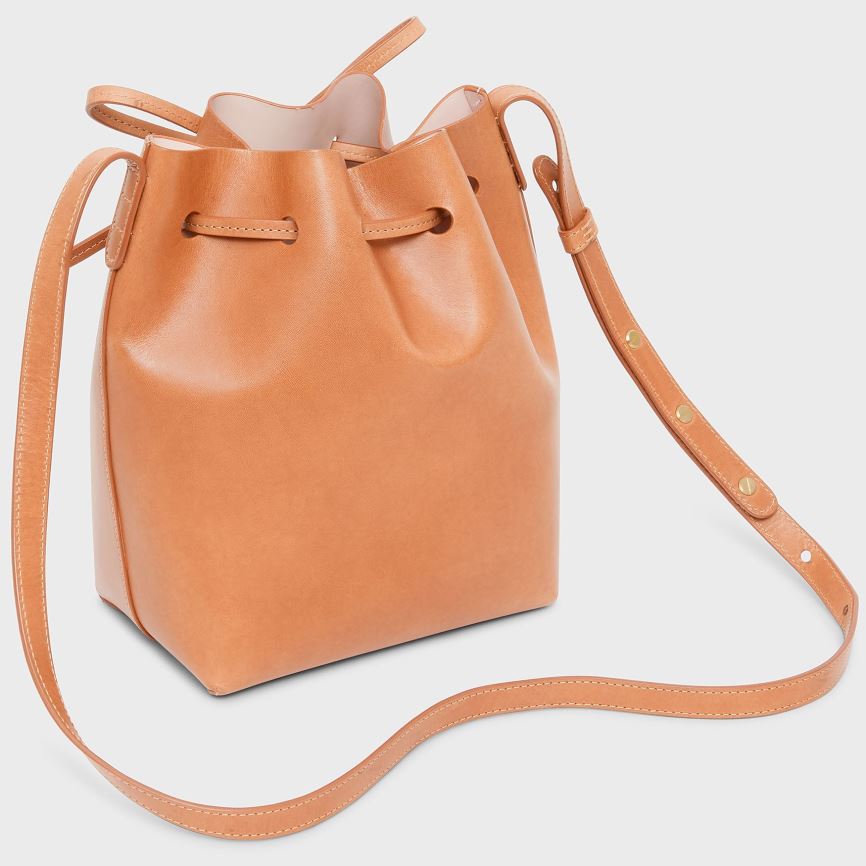 Women's Mansur Gavriel Mini Bucket Bags Light Brown | AU 8741VF